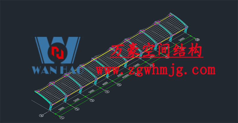 寧波大學(xué)北大門(mén)停車(chē)場(chǎng)遮陽(yáng)棚改造提升工程