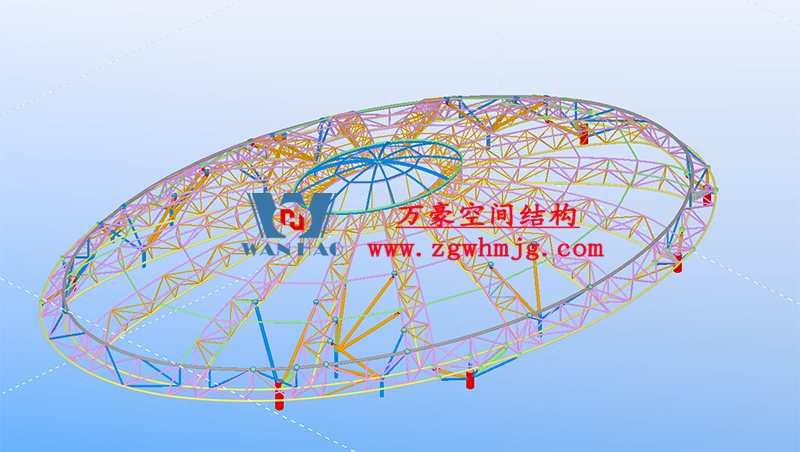 萬豪2022第12標-明宇廣場6號地塊商業(yè)（萬達廣場）改造項目鋼膜結(jié)構(gòu)ETFE蓋頂天幕工程