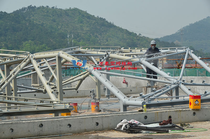 菲士展廳空間鋼結(jié)構(gòu)