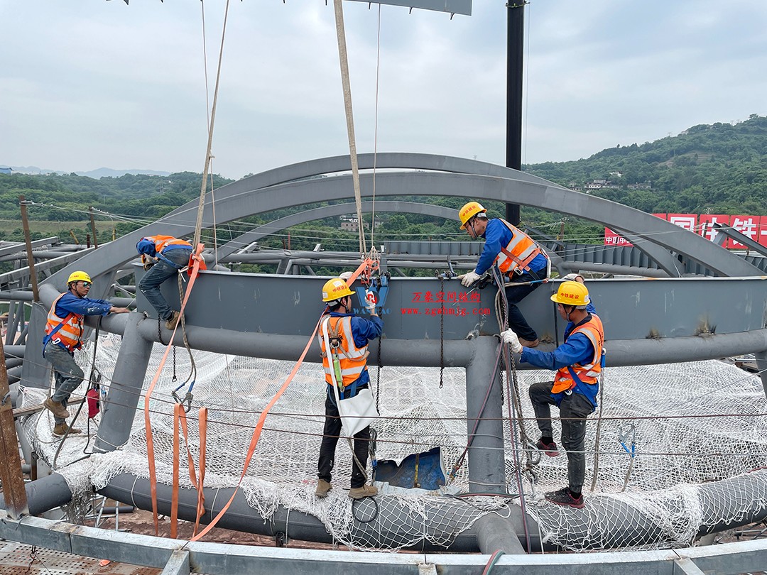 重慶東站站房正在加速建設(shè)，全力繪就項(xiàng)目新篇章