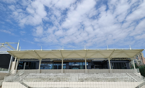 四川職業(yè)技術學院鋰電科技學院建設項目看臺膜結構工程